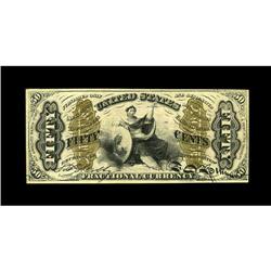 Fr. 1347 50c Third Issue Justice Gem New. A lovely note 