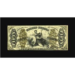 Fr. 1359 50c Third Issue Justice Choice About New. Only 