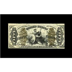 Fr. 1360 50c Third Issue Justice Choice New. 