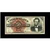 Image 1 : Fr. 1374 50c Fourth Issue Lincoln Choice New. The margi 