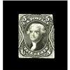 Image 1 : 5¢ Proof "Stamp". Fractional 1st Issue Essay Printing 