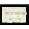 Image 2 : Fractional Currency Brick Cover Label Extremely Fine. H 