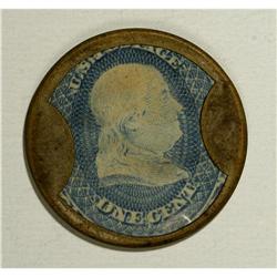 HB-28 EP-4a 1¢ Ayer''s Sarsaparilla Choice X 