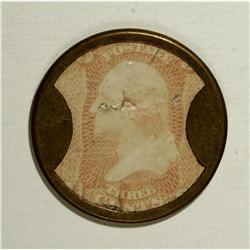 HB-30 EP-34a 3¢ Ayer''s Sarsaparilla Very Fine. The cas 