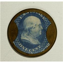 HB-49 EP-6a 1¢ Joseph L. Bates Fancygoods Choice About 