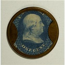 HB-49 EP-6a 1¢ Joseph L. Bates FancyGoods About New 