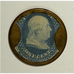 HB-50 EP-6 1¢ Joseph L. Bates Fancy Goods Choice About 
