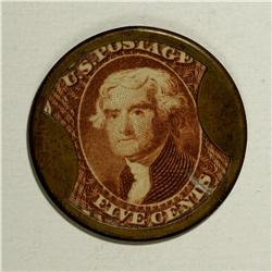 HB-64 EP-67 5¢ Brown''''s Bronchial Troches About N 