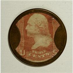 HB-74 EP-39 3¢ Burnett''s Cocoaine Kalliston About New. 