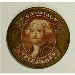 HB-122 EP-77 5¢ Tremont House Gage Brothers & Drake Abo 