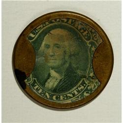 HB-123 EP-114 10¢ Tremont House Gage Brothers & Drake E 