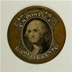 HB-135 EP-148 12¢ J. Gault Choice Extremely Fine. The c 