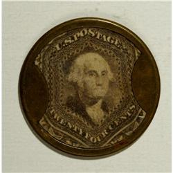 HB-137 EP-167 24¢ J. Gault About New. A beautiful examp 