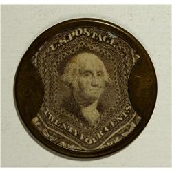 HB-137 EP-167 24¢ J. Gault Choice Extremely Fine. The s 