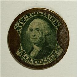 HB-154 EP-119 10¢ Irving House Hunt & Nash--Ribbed Fram 