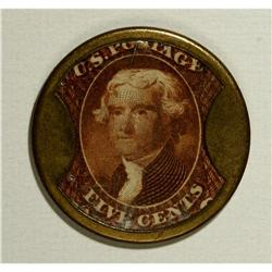 HB-162 EP-83 5¢ Kirkpatrick & Gault Very Fine. A rather 