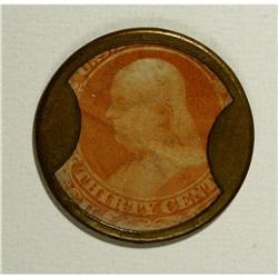 HB-166EP-181 30¢ Kirkpatrick & Gault Extremely Fine. Al 