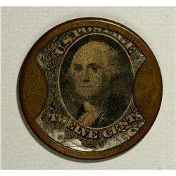 HB-172 EP-153 12¢ Lord & Taylor Very Fine. The case on 