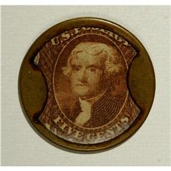 HB-186 EP-87 5¢ John W. Norris About New. Norris ordere 