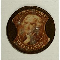 HB-213 EP-91 5¢ Shapker & Bussing Extremely Fine. Shapk 