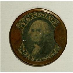 HB-214 EP-129 10¢ Shapker & Bussing Extremely Fine. Thi 