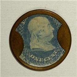 HB-221 EP-27 1¢ S. Steinfeld About Uncirculated. A spec 