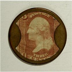 HB-226 EP-57 3¢ N. & G. Taylor & Company About New. Pre 