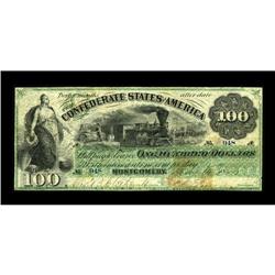 T3 $100 1861. This note is rich in history as it is dat 
