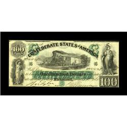 T5 $100 1861. Original paper quality and bounding eye a 