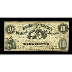 T10 PF-12 $10 1861. This is listed as a rare variety in 