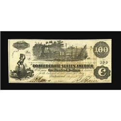 T39 $100 1862. This popular variety shows no clouds ove 