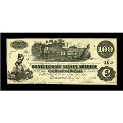 T39 $100 1862. This is a scarcer PF-7 Fricke variety AU 