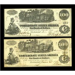 T8 $50 1861. A corner fold is found on this $50 that ha 