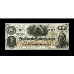 T41 $100 1862. GEM Full Margins encompass frameline. 