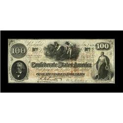 T41 $100 1862. CU 