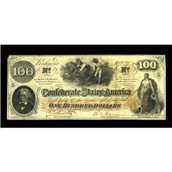 T41 $100 1862. Confederate agent John Boston of Savanna 
