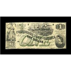 T45 $1 1862. The Confederate government was unwilling t 