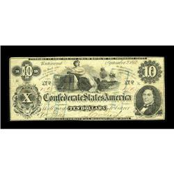 CT46/344A Counterfeit $10 1862. Problem-free is this co 