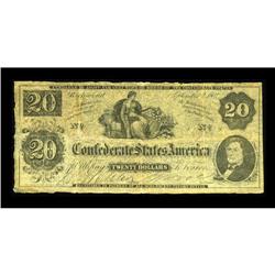 T47 $20 1862. This rare "Essay" note is now accepted fo 