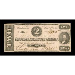 T54 PF-6 $2 1862. Choice AU 