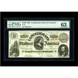 T56 $100 1863. Though the right margin is a little tigh 