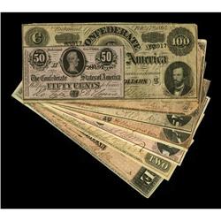 1864 Issues including T65 Fine; T66 VF; T67 Fine; T68 V 