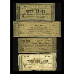 Fort Smith, AR- Mayers Brothers.50¢ Dec. 18, 1861 Rothe 