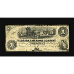 Fernandina, FL- Florida Rail Road Company $1 Jan 1, 186 