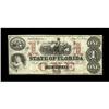 Image 1 : Tallahassee, FL- State of Florida $1 Jan. 1, 1864 Cr. 4 