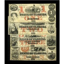 Tallahasse, FL- State of Florida $10; $3, $2; $1 Mar, 1 