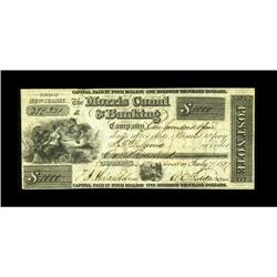 Jersey City, NJ- Morris Canal & Banking Company $1000 J 