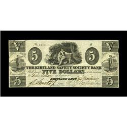 Kirtland, OH- The Kirtland Safety Society Bank $5 March 