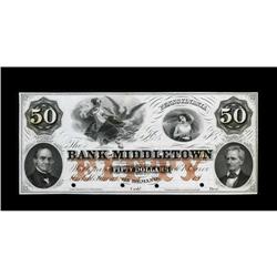 Middletown, PA- Bank of Middletown $50 G34a Hoober 237- 