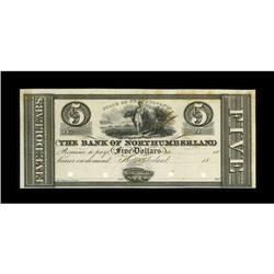 Northumberland, PA- The Bank of Northumberland $5 G6 (? 